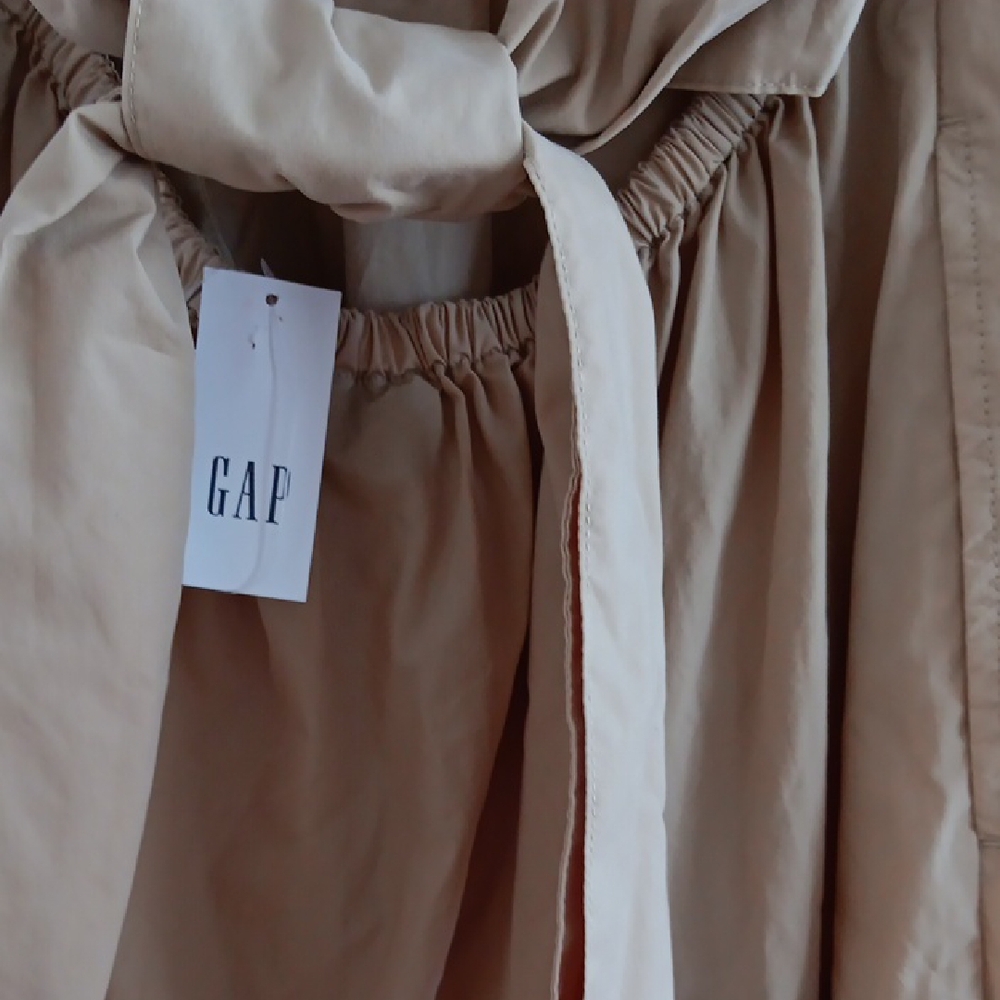 GAP Cream Tan Tiered Halter Maxi Dress - Picture 2 of 4